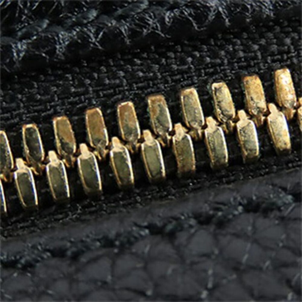 Pre Loved gucci Leather Shoulder Bag Women Black Crossbody Bags - Picture 8 of 8